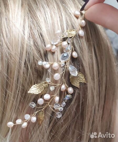 Свадебное украшение для волос