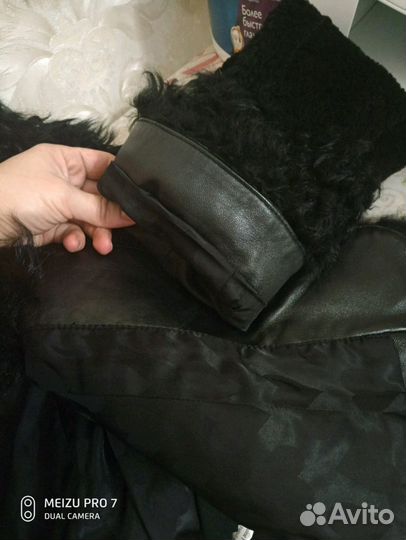 Полушубок овчина+козлик 42 р-р