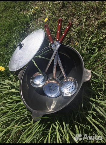 Казан чугунный 8 литров