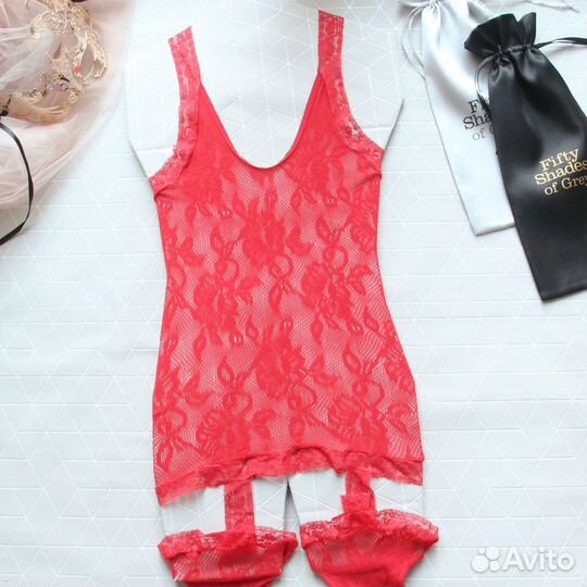 Км Эротические комбинезоны с чулками все р-ры