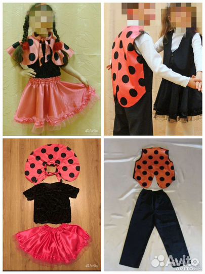 Костюм Жука Божья Коровка