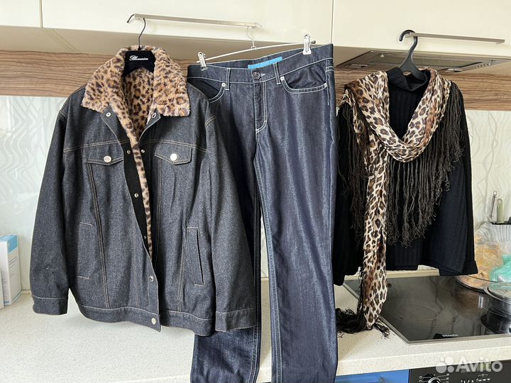 Куртка - шуба Marina Rinaldi двусторонняя