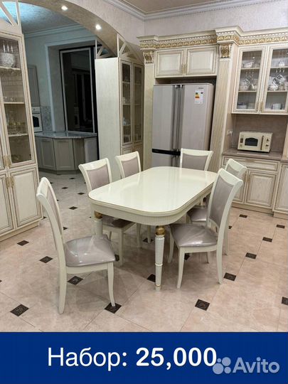 Обеденная группа стол стулья