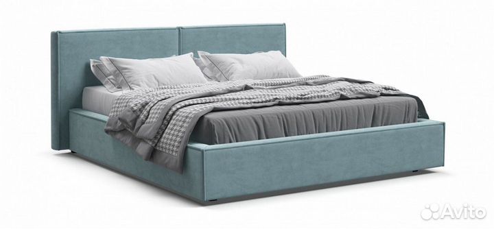 Кровать Оскар Monolit аква 160см