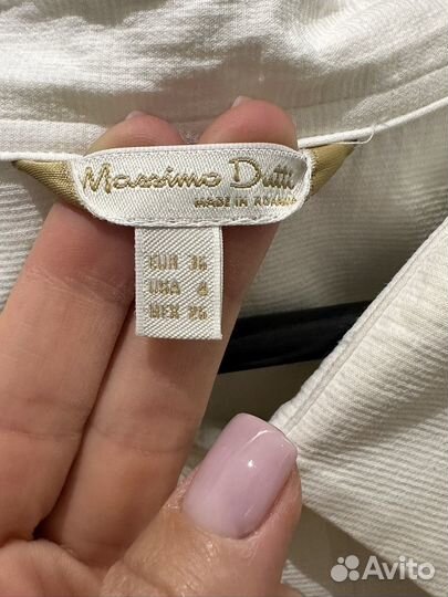 Рубашка плотная женская XS-S Massimo Dutti