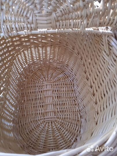 Корзина для пикника натуральная ива