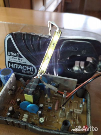 Зарядное устройство для шурика hitachi UC 18 YG