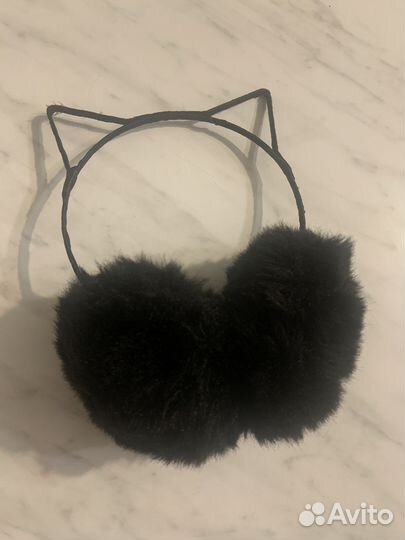 Меховые ушки зимние