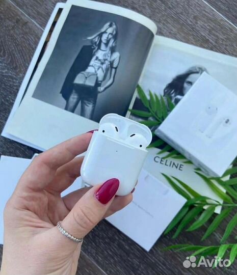 Беспроводные наушники apple airpods 2