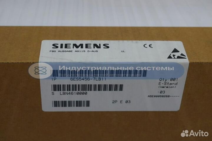 Модуль вывода Siemens 6ES5456-7LB11