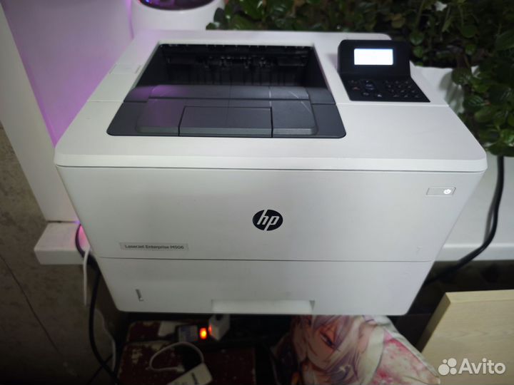 Принтер лазерныйHP LaserJet Enterprise M506dn