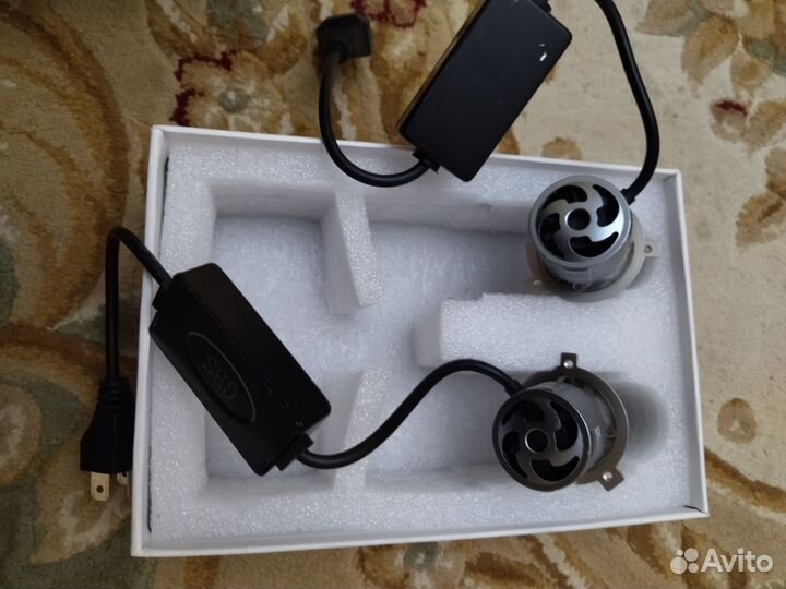 Светодиодные лампы led h4 с линзой