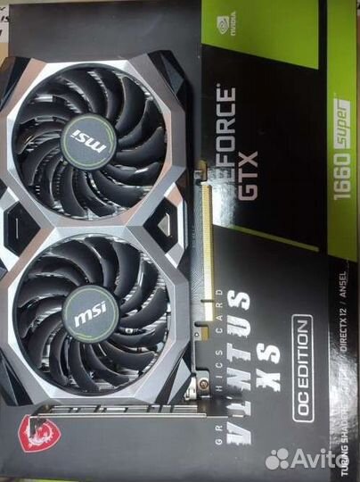 Видеокарты 1660 super