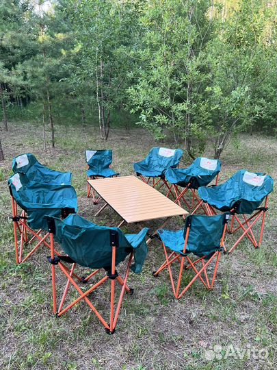 Стол туристический со стульями