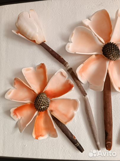 Панно Цветы, 21х30 см