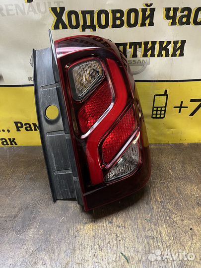 Рено дастер фонарь правый