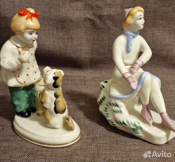 Фарфор статуэтки СССР