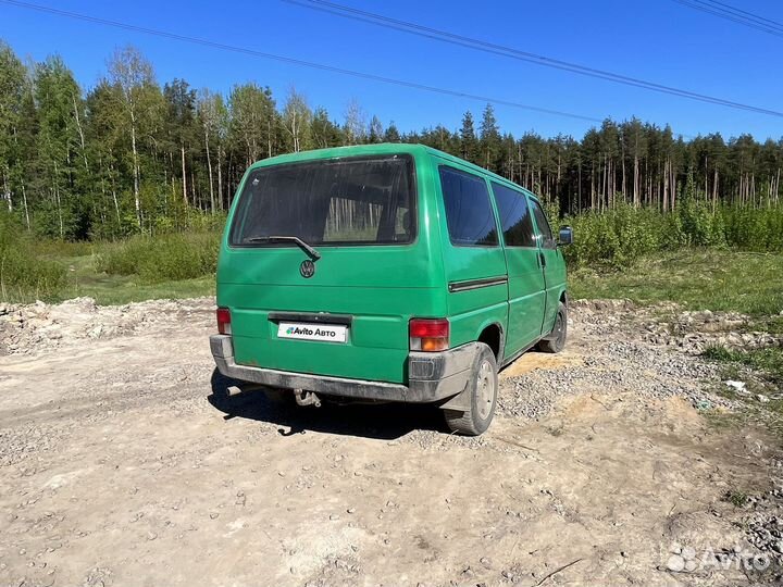 Volkswagen Transporter 1.9 МТ, 1993, 350 000 км