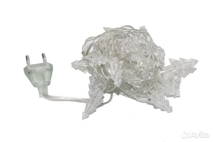 Гирлянда ёлочка 20 свд, цветная 3 метра