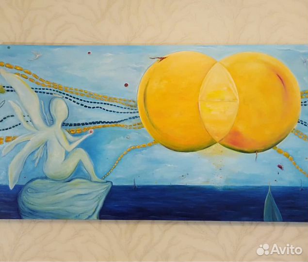 Картина маслом на холсте абстракция