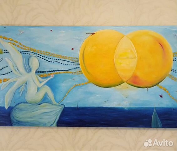 Картина маслом на холсте абстракция