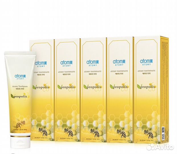 Зубная паста атоми