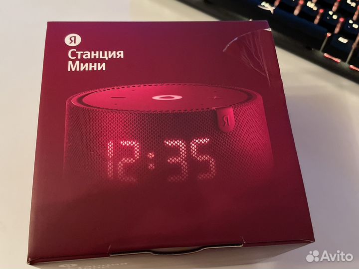 Яндекс станция мини с часами