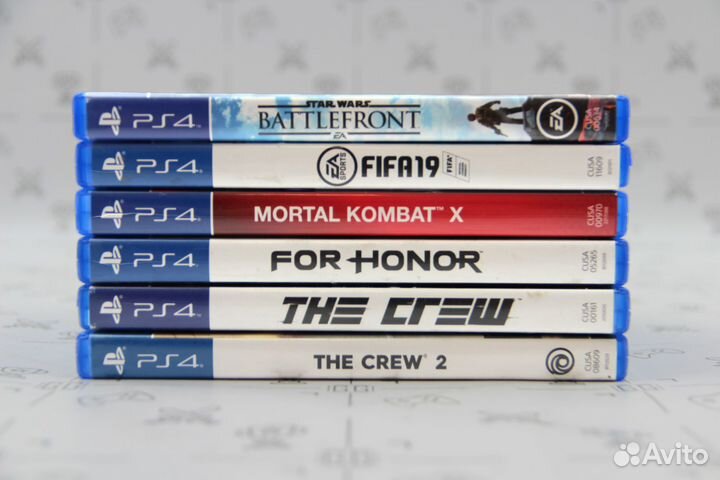 Набор дисков с играми для PS4 (Лот №5)