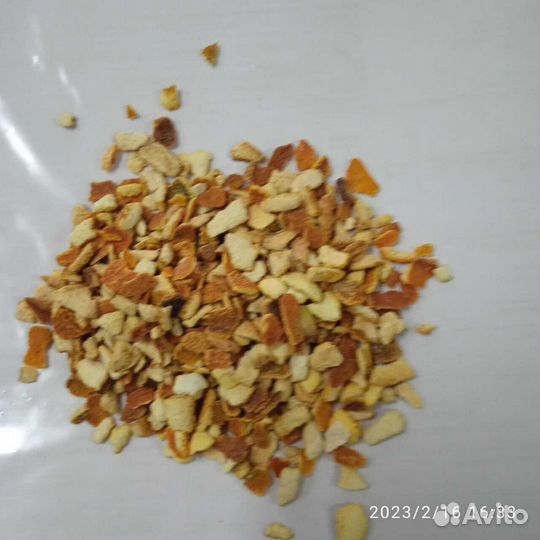 Апельсиновая корка сушеная 5*5 мм Иран 2023 год