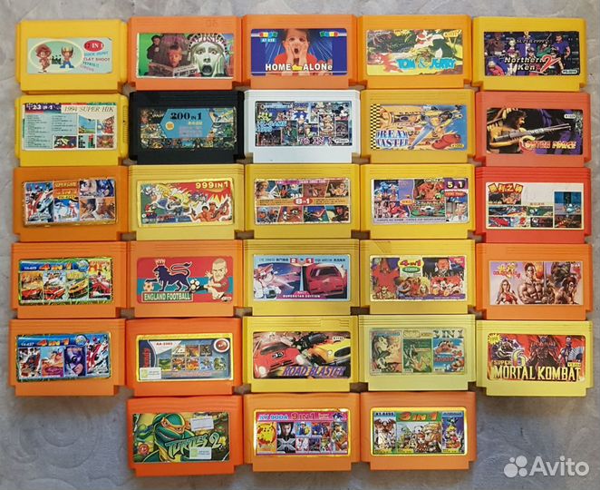 Dendy картриджи для приставки