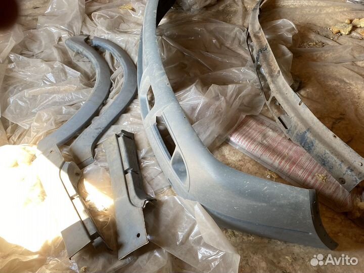 Бампер на газель с решоткой