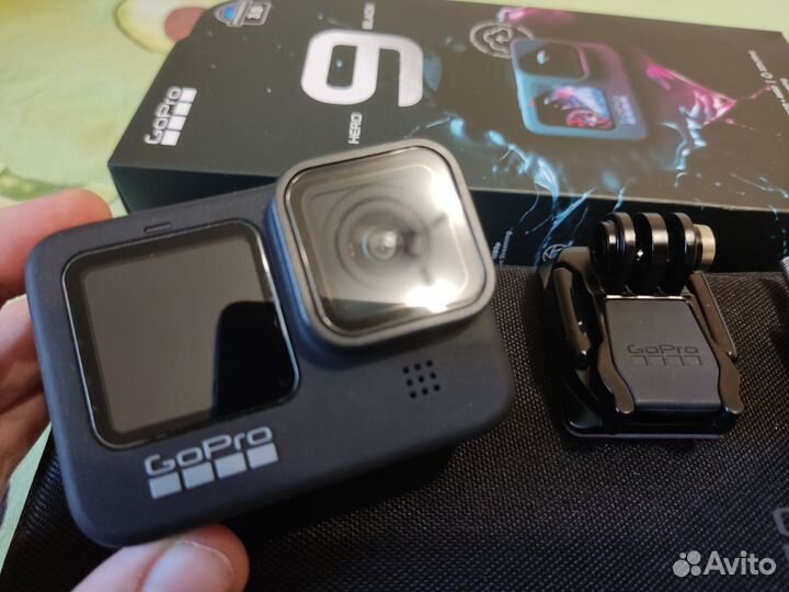 Новая экшн камера GoPro Hero 9 Black и аксессуары