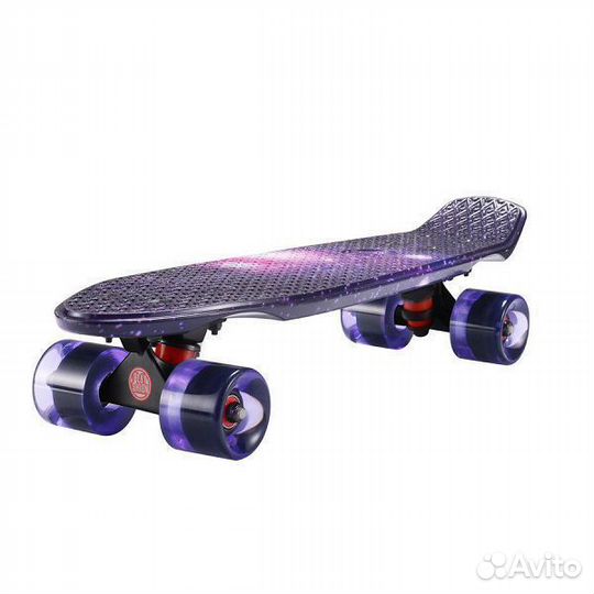 Мини-круизер Playshion Flash Фиолетовый Космос