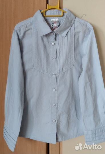 Школьная рубашка р. 134
