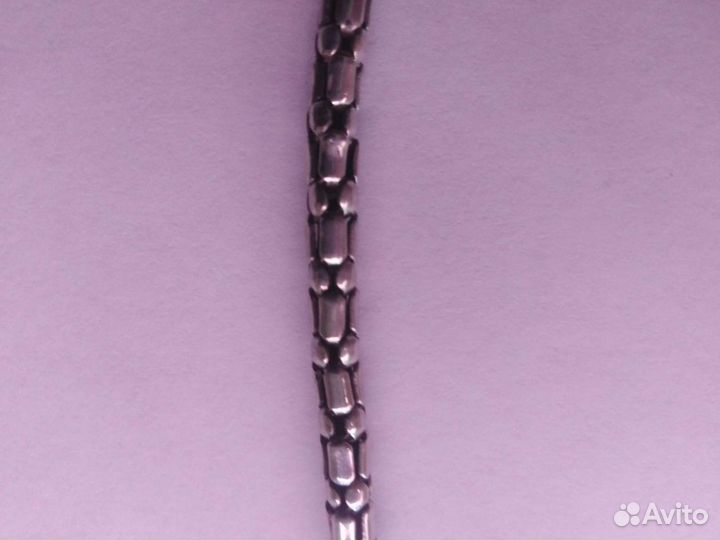 Серебряный ошейник-цепь,925пр. для вашего питомца