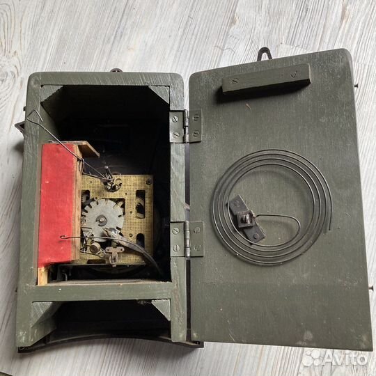 Часы настенные гиревые с кукушкой