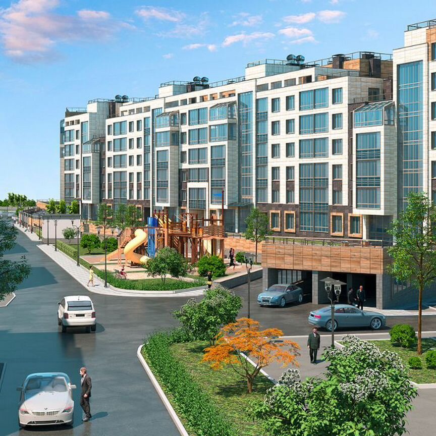 1-к. квартира, 35 м², 1/7 эт.