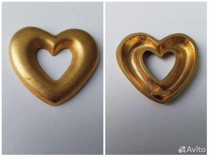 Винтажные украшения в форме сердца