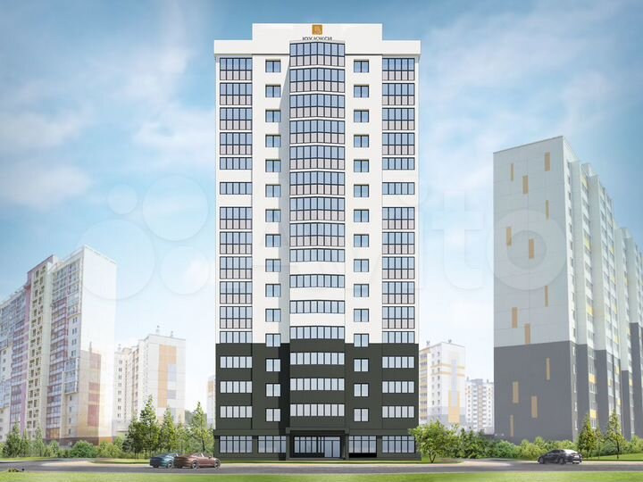 3-к. квартира, 82,4 м², 12/16 эт.