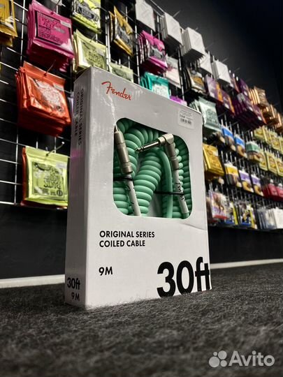 Кабель гитарный Fender Original Coiled 9 метров