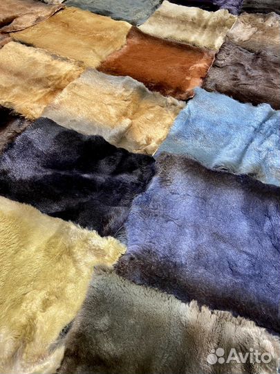 Мех стриженной ондатры