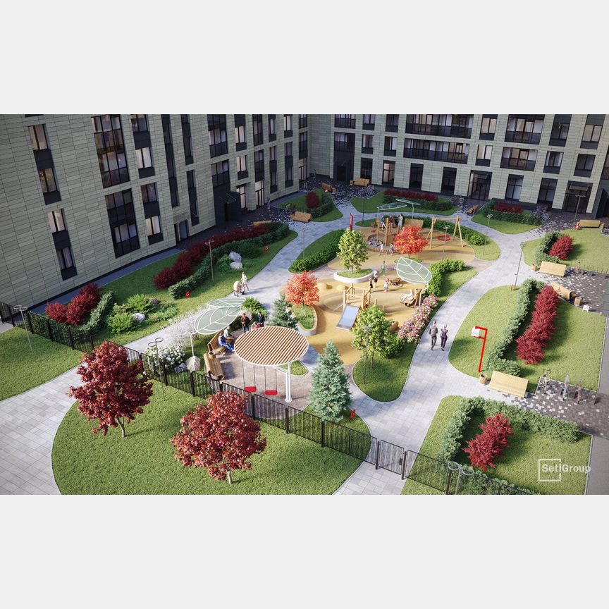 Квартира-студия, 24,1 м², 3/12 эт.