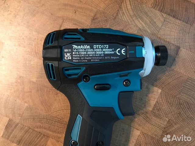 Ударный шуруповерт Makita DTD172Z