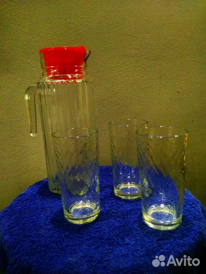 Кувшин + 6 стаканов