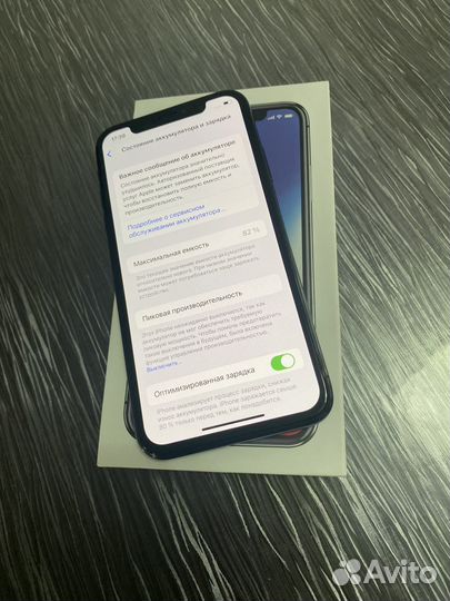 Телефон iPhone x 256gb