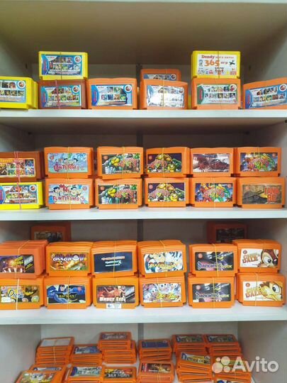 Dendy,сега картриджи многоигровки