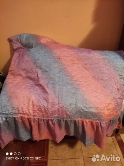 Турецкий комплект шторы, покрывало на кровать