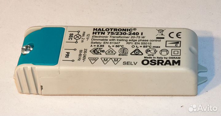 Блок питания (трансформатор) для галогенных ламп