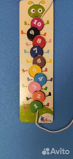 Развивающие деревянные игрушки