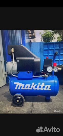 Компрессор 24л новый с шлангом и пистолетом